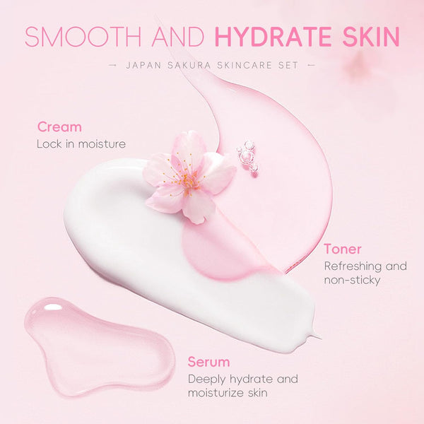 Sakura Asian Glow Skin Set