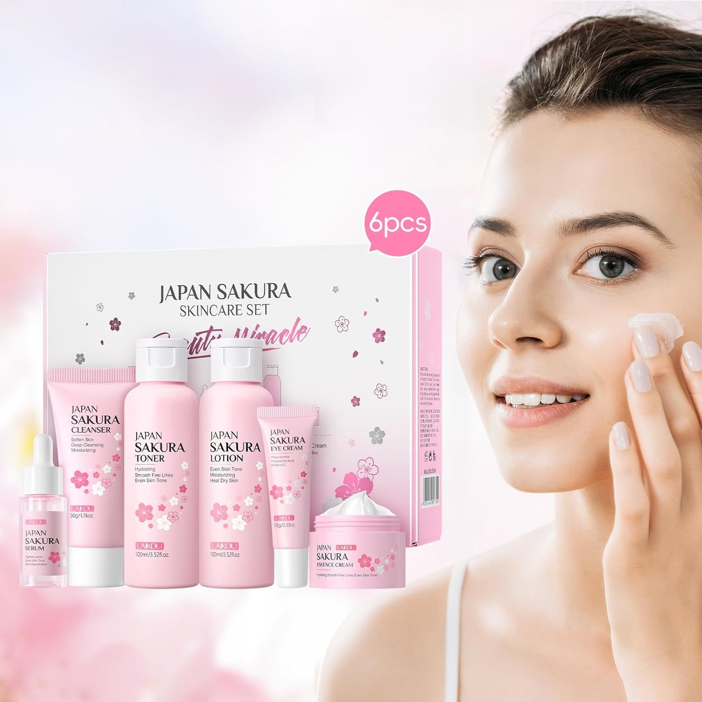 Sakura Asian Glow Skin Set