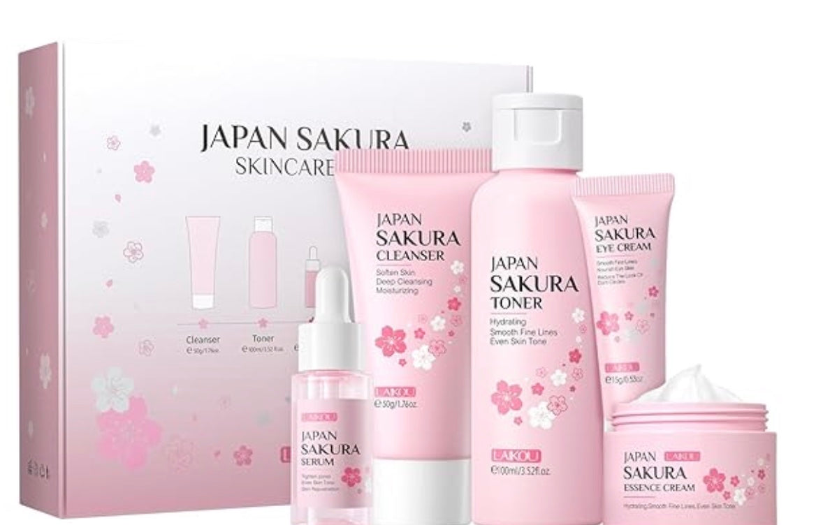 Sakura Asian Glow Skin Set
