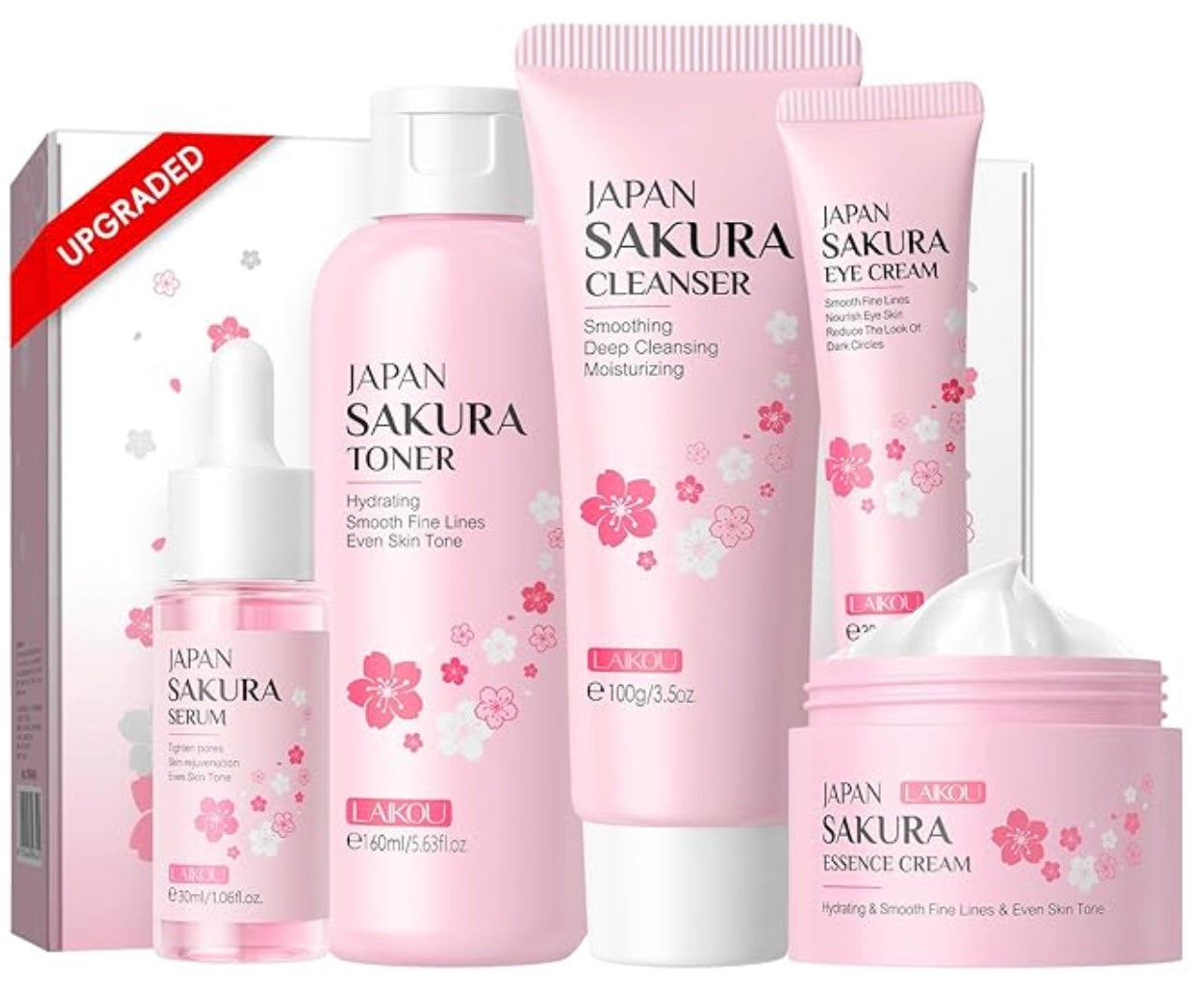 Sakura Asian Glow Skin Set